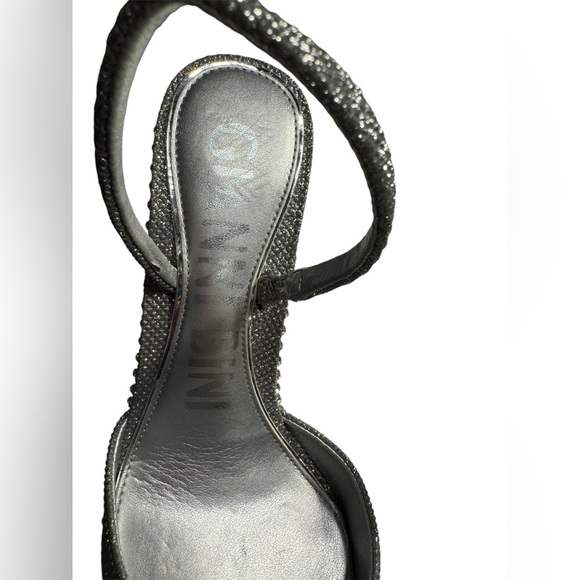 GIANNI BINI  gorgeous silver dress heels; EUC: Very elegant! - Picture 6 of 11